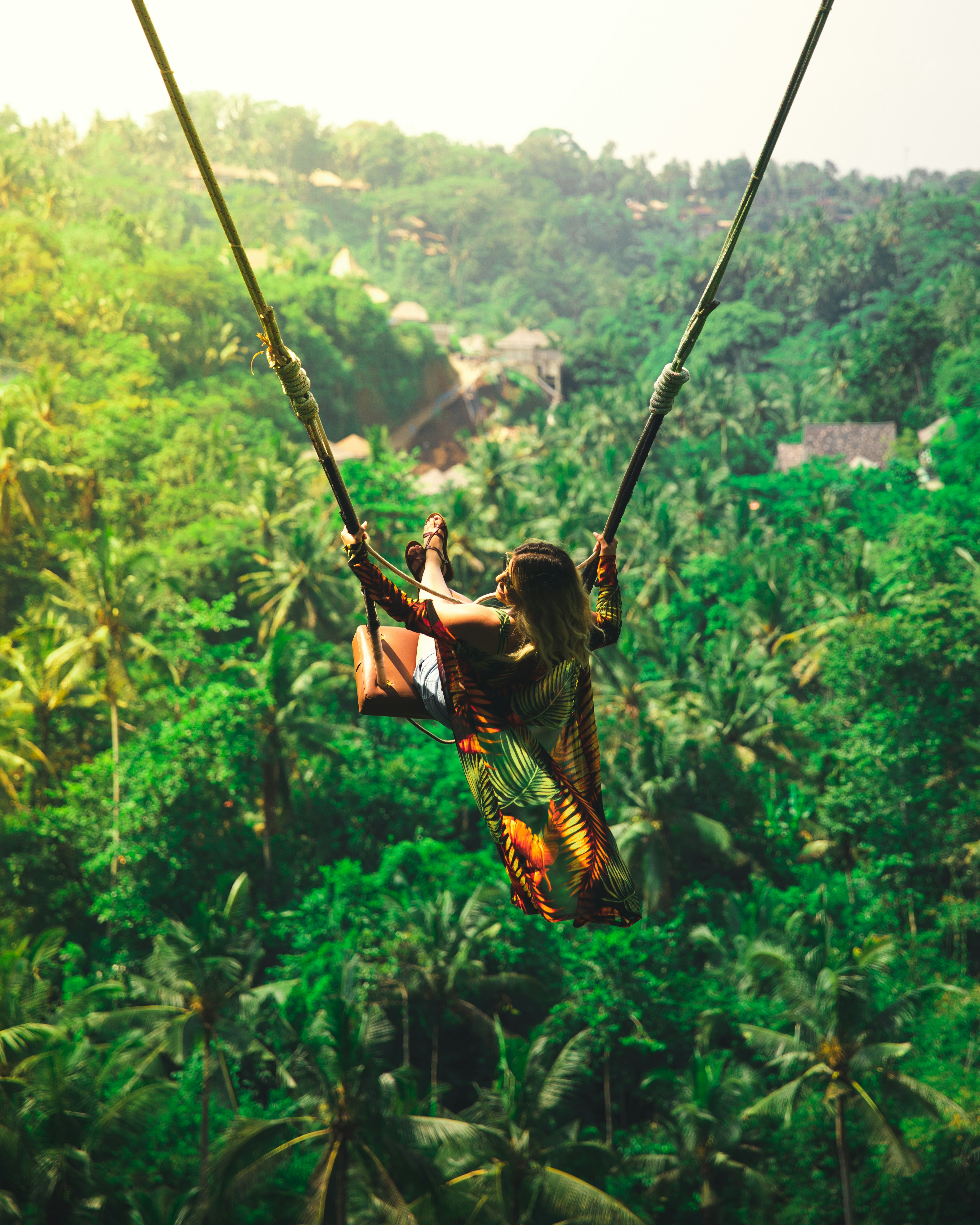 Venue Woman On Swing